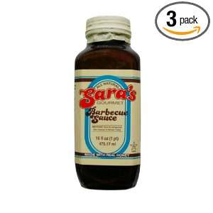 Saras Gourmet Regular, 16 Ounce Jars (Pack of 3):  Grocery 