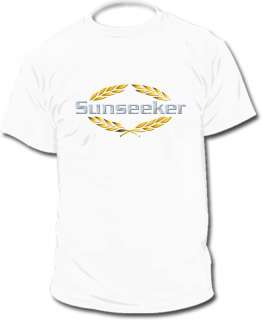 Sunseeker boats yachts t shirt logo SIZES S  2XL  