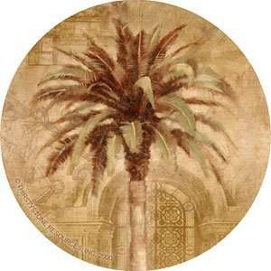  Old World Palm Thirstystone  set of fournatural 