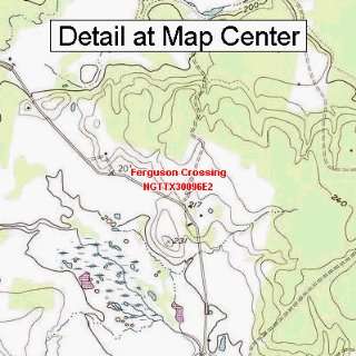   Map   Ferguson Crossing, Texas (Folded/Waterproof)