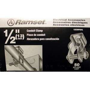   12CCMP034L conduit clip 1/2 no/fuel (50/bx)(250/cs): Home Improvement