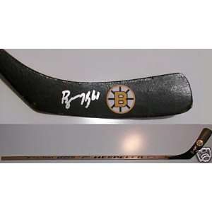  Byron Bitz Boston Bruins Signed Stick Proof Coa Sports 