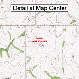   Map   Soldier, Kansas (Folded/Waterproof): Sports & Outdoors