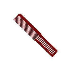 Pro Style Flattop Comb Red