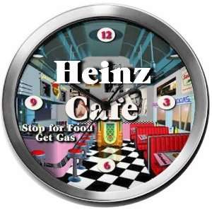  HEINZ 14 Inch Cafe Metal Clock Quartz Movement Kitchen 