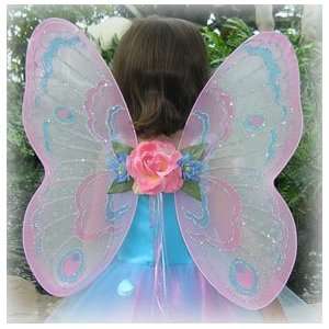   Sunny Pink Fairy Princess Gossamer Wings, Child Size Toys & Games