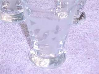 SLOT GLASSES WITH LEAF DESIGN L@@K  