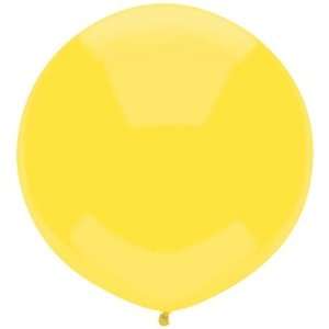  Qualatex Display Balloons   17 Sun Yellow: Toys & Games