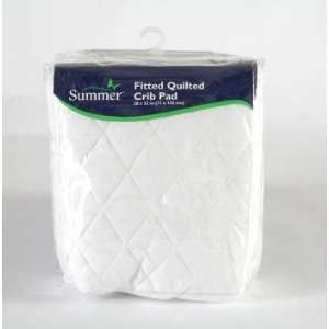  Summer Infant Bedding Basics Fitted Quilted Crib Pad Baby