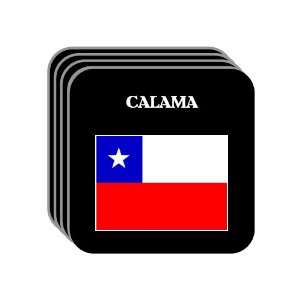  Chile   CALAMA Set of 4 Mini Mousepad Coasters 