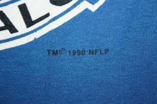 vtg 1990 BUFFALO BILLS jersey shirt * LOGO 7 * 50/50  