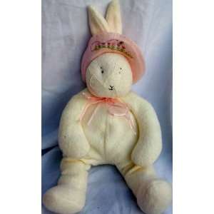  11 Plush Bunny White Bunny Rabbit Doll Toy: Toys & Games