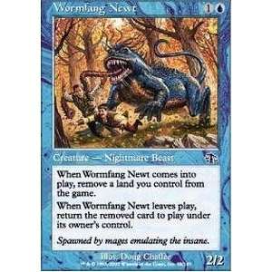   Magic the Gathering   Wormfang Newt   Judgment   Foil Toys & Games
