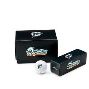 Miami Dolphins 12 Pack of Callaway Warbird Golf Balls  