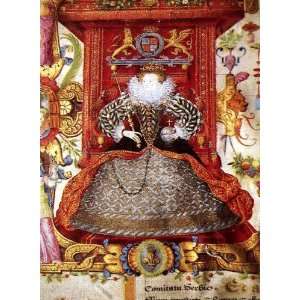  Hand Made Oil Reproduction   Nicholas Hilliard   32 x 44 