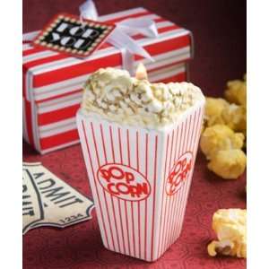  Movie Theater Popcorn Design Candles: Kitchen & Dining