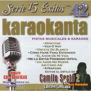  Karaokanta KAR 1542   Camilo Sesto 2 Spanish CDG Various Music