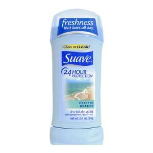 Suave Invisible Solid Anti Prespirant / Deodorant   Pacific Breeze, 2 