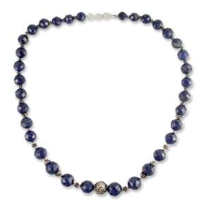  Lapis lazuli strand necklace, Blue Romance Jewelry