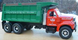 STRANGE BROS. 50 YR ANNIV BMACK DUMP TRUCK   FIRST GEAR  