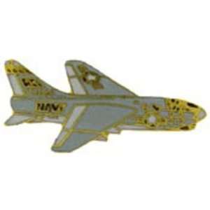  F 8 Crusader Airplane Pin 1 1/2 Arts, Crafts & Sewing