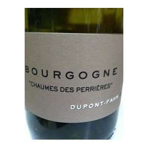  Raymond Dupont fahn Bourgogne Blanc Chaumes Des Perrieres 