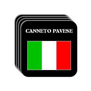 Italy   CANNETO PAVESE Set of 4 Mini Mousepad Coasters 