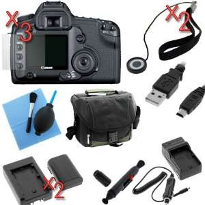   Bundle kit for Canon EOS 5D Mark II SLR Digital Camera: Camera & Photo