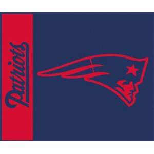  New England Patriots Big & Bold Blanket: Sports & Outdoors