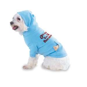  Give Blood Tease a Burnese Mountain Dog Hooded (Hoody) T 