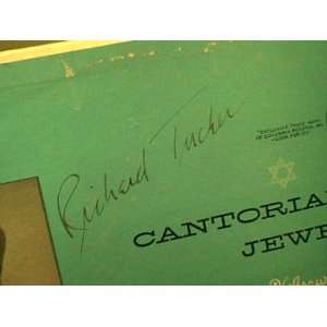  Tucker, Richard Cantorial Jewels LP Six Greatest Hebrew 