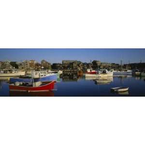 Boats at a Harbor, Cape Ann, Massachusetts, USA by Panoramic Images 