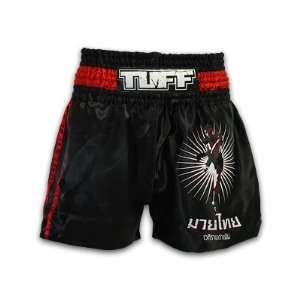  TUFF Muay Thai Shorts   MS027: Sports & Outdoors