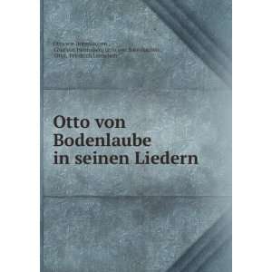   Botenlauben , Otto, Friedrich Leitschuh Otto von Botenlauben  Books