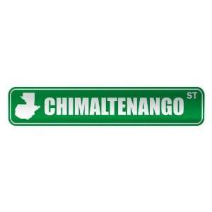     CHIMALTENANGO ST  STREET SIGN CITY GUATEMALA: Home Improvement