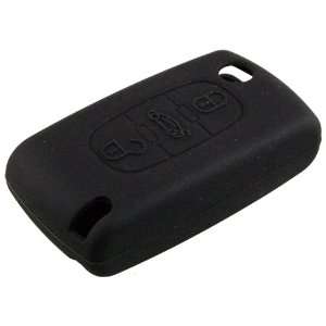   Key Case Shell FOB 3 Buttons Protective Cover Holder Bag: Car