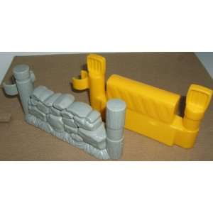  Little People Stone Wall & Construction Wall Segments 