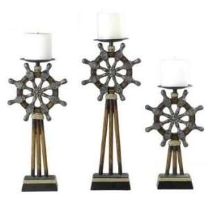   Cal TA 941/3C Captain Candle Holder, Carapace Finish: Home Improvement