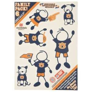  Academy Sports Stockdale NCAA Family Decals 6 Pack: Sports 