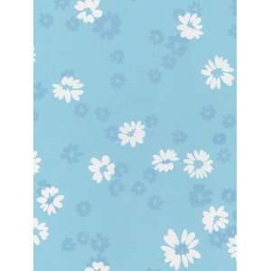  White Flowers on Blue Wallpaper in Just Kids: Home 