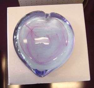 Caithness Paperweight TRUE HEARTS PINK Blue GORGEOUS  