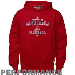  Majestic St Louis Cardinals Youth Red Property Of 