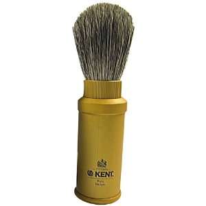  Kent Travel Shaving Brush   Bronze Handle: Beauty
