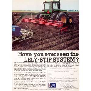 1975 Ad Lely Stip System Burlington Ontario Lely Roterra RH600 Tractor 
