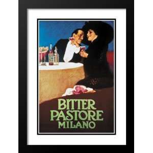   Framed and Double Matted Art 33x41 Bitter Pastore Home & Kitchen