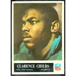    Clarence Childs 1965 Philadelphia Cared #116 