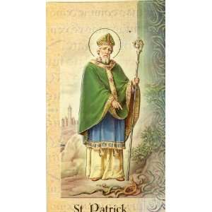  St. Patrick Biography Card (500 186) (F5 640): Home 