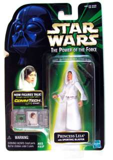 Star Wars POTF Princess Leia with Commtech Chip ~ Mint 1999 0 76930 
