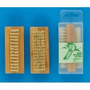  Natural Bamboo/Boar Bristle Nail Brush Health & Personal 