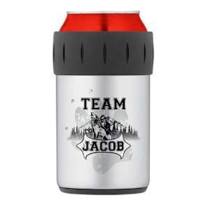   : Thermos Can Cooler Koozie Twilight Wolf Team Jacob: Everything Else
